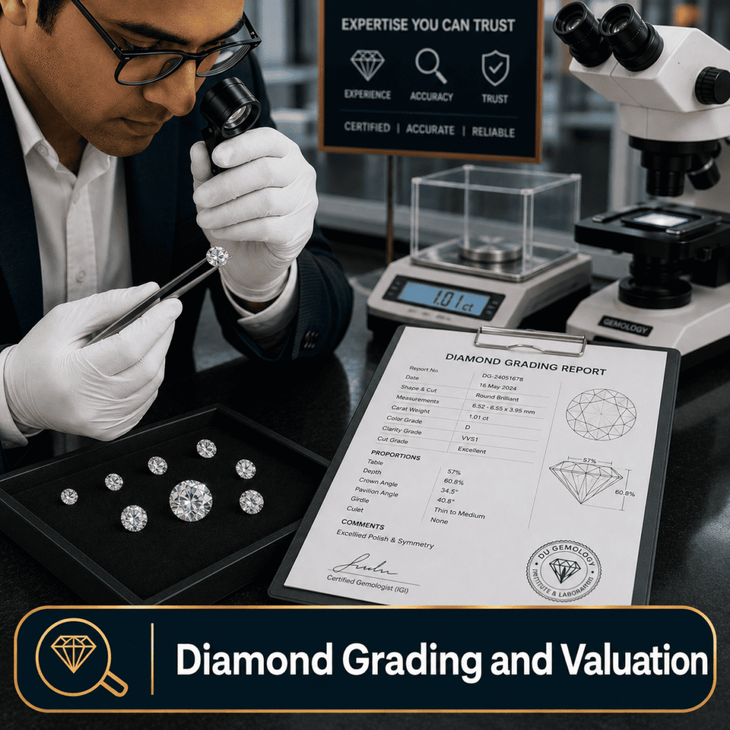 diamond grading and valuation