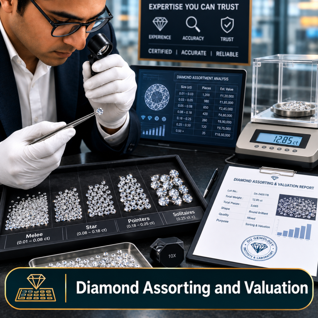 Diamond Assorting and Valuation 2