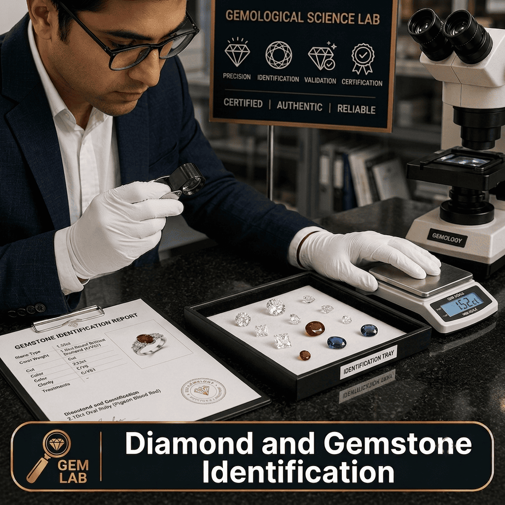 diamond and gemstone identification