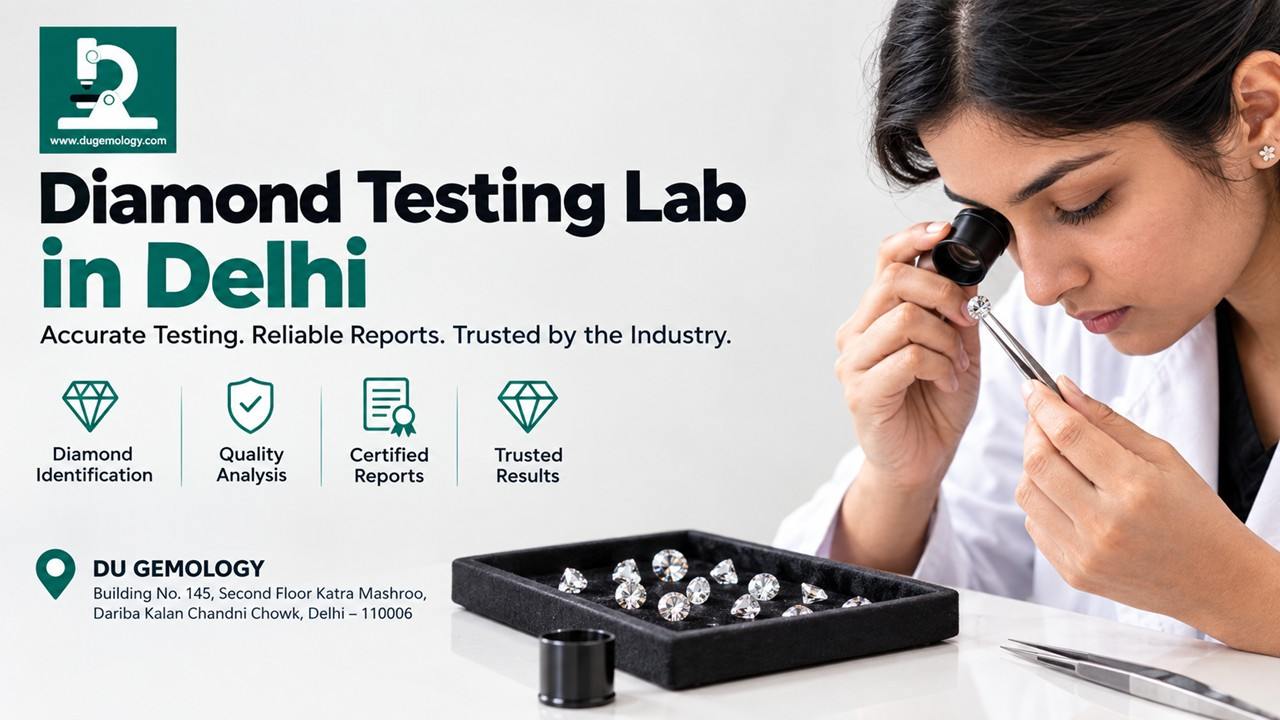 Diamond Testing Lab in Delhi 2026 – DU Gemology