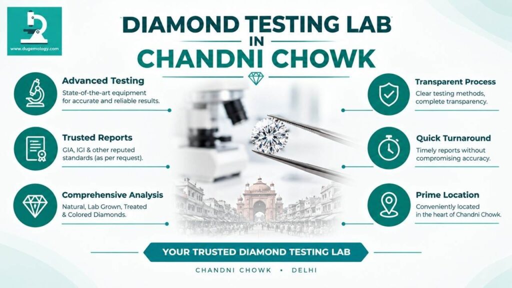 diamond testing lab in chandni chowk