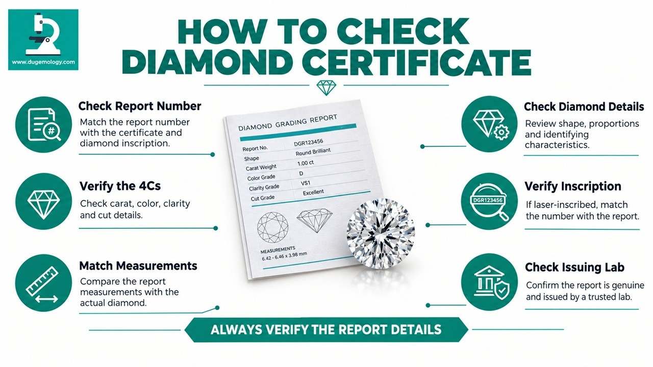 How to Check Diamond Certificate: A Complete Guide