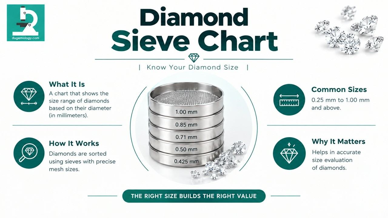 Diamond Sieve Chart: Sizes, Uses, Measurements & Complete Guide